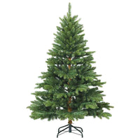 Albero di Natale artificiale con 150 LED Verde 120 cm PE e PVC 3397521