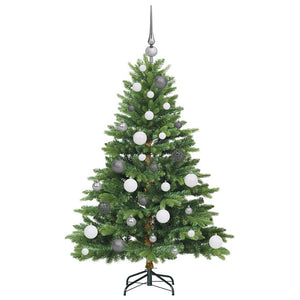 Albero di Natale artificiale con 150 LED Verde 120 cm PE e PVC 3397522