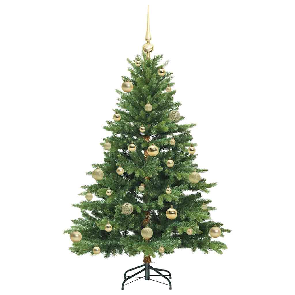 Albero di Natale artificiale con 150 LED Verde 120 cm PE e PVC 3397527