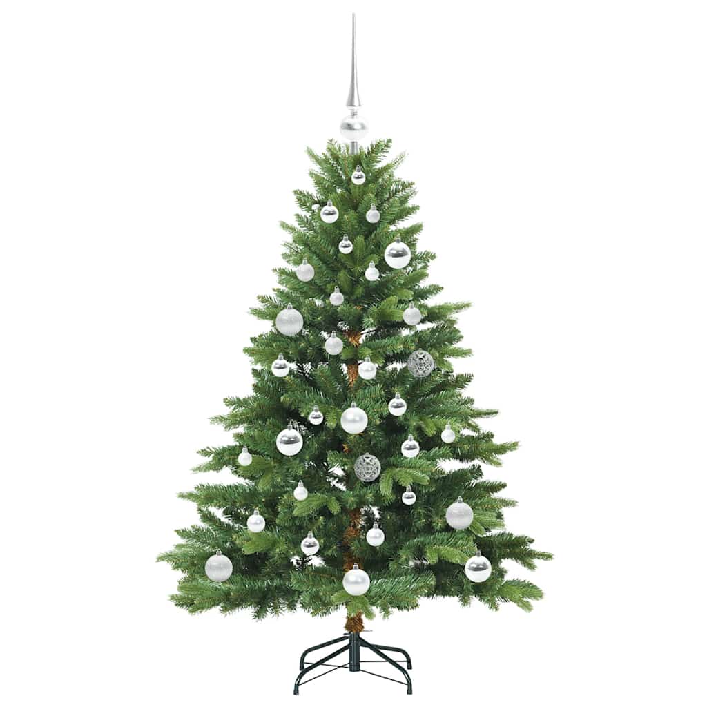 Albero di Natale artificiale con 150 LED Verde 120 cm PE e PVC 3397528
