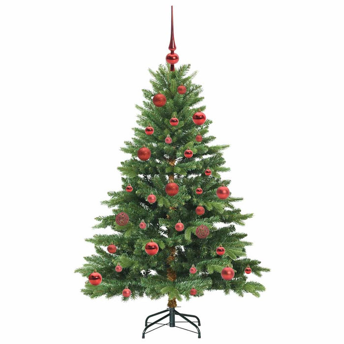 Albero di Natale artificiale con 150 LED Verde 150 cm PE e PVC 3397536