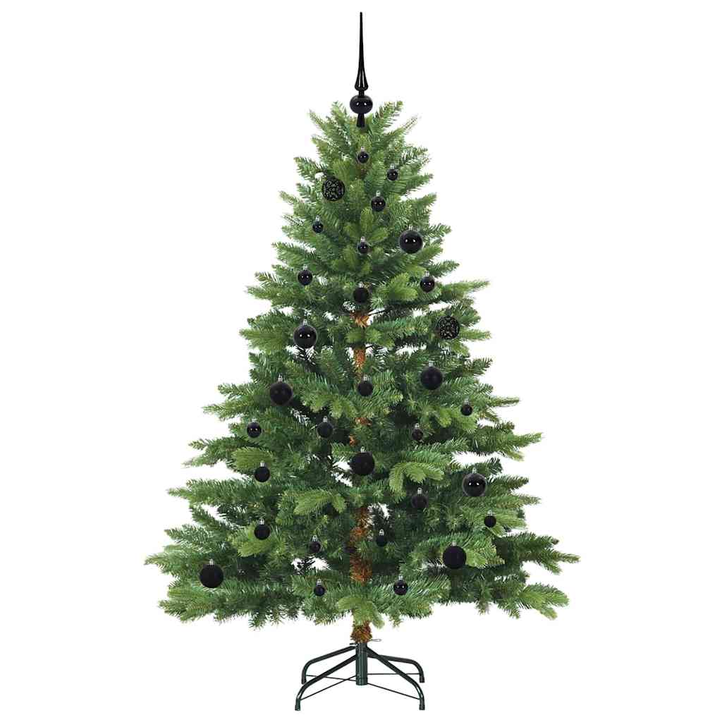 Albero di Natale artificiale con 150 LED Verde 150 cm PE e PVC 3397537