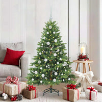Albero di Natale artificiale con 150 LED Verde 150 cm PE e PVC 3397539