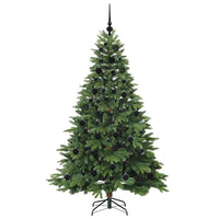 Albero di Natale artificiale con 300 LED Verde 180 cm PE e PVC 3397550