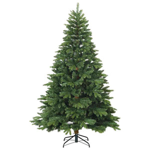 Albero di Natale artificiale con 300 LED Verde 210 cm PE e PVC 3397566