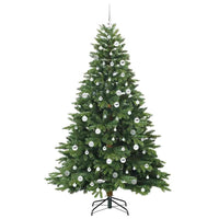Albero di Natale artificiale con 300 LED Verde 210 cm PE e PVC 3397567