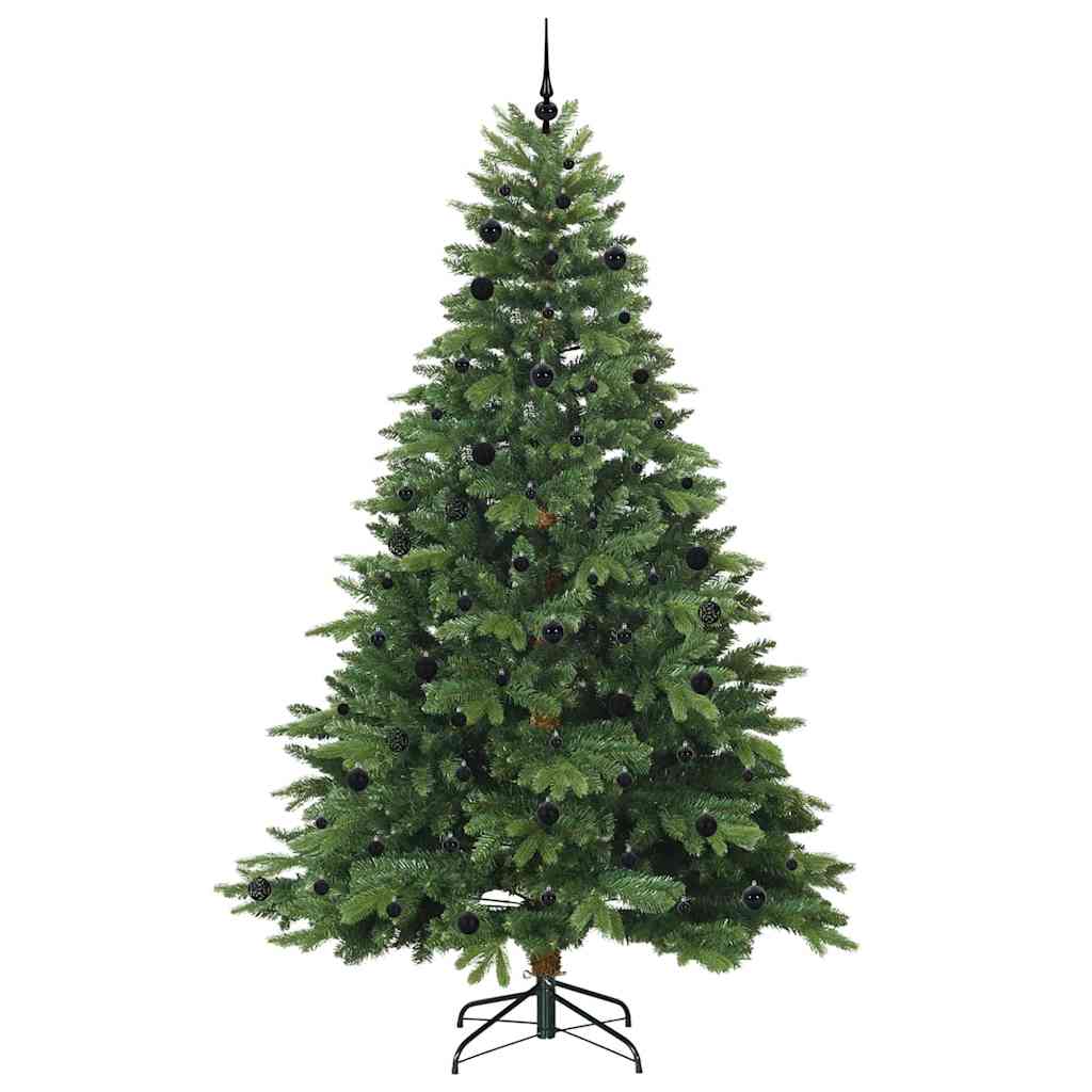 Albero di Natale artificiale con 300 LED Verde 240 cm PE e PVC 3397576