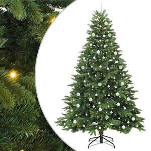 Albero di Natale artificiale con 300 LED Verde 240 cm PE e PVC 3397578