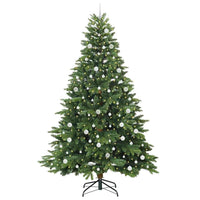 Albero di Natale artificiale con 300 LED Verde 240 cm PE e PVC 3397578