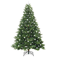 Albero di Natale artificiale con 300 LED Verde 240 cm PE e PVC 3397578