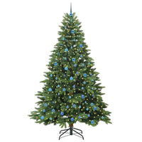 Albero di Natale artificiale con 300 LED Verde 240 cm PE e PVC 3397582