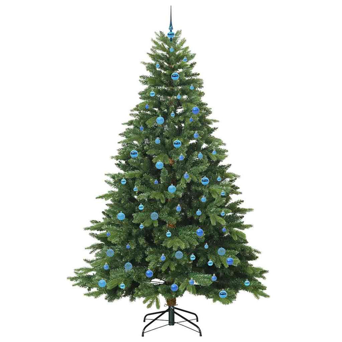 Albero di Natale artificiale con 300 LED Verde 240 cm PE e PVC 3397582