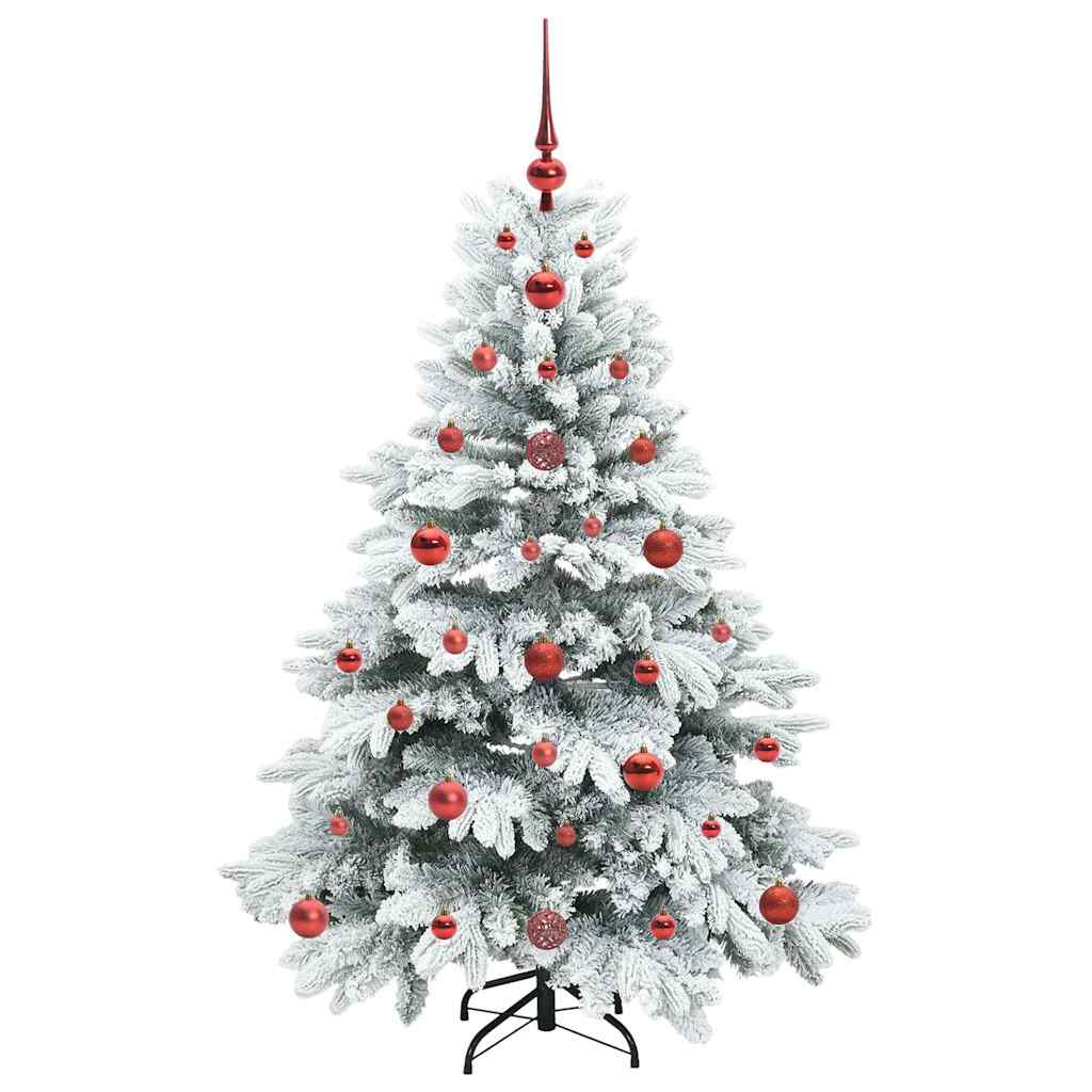 Albero di Natale artificiale con 150 LED Verde 120 cm PE e PVC 3397588