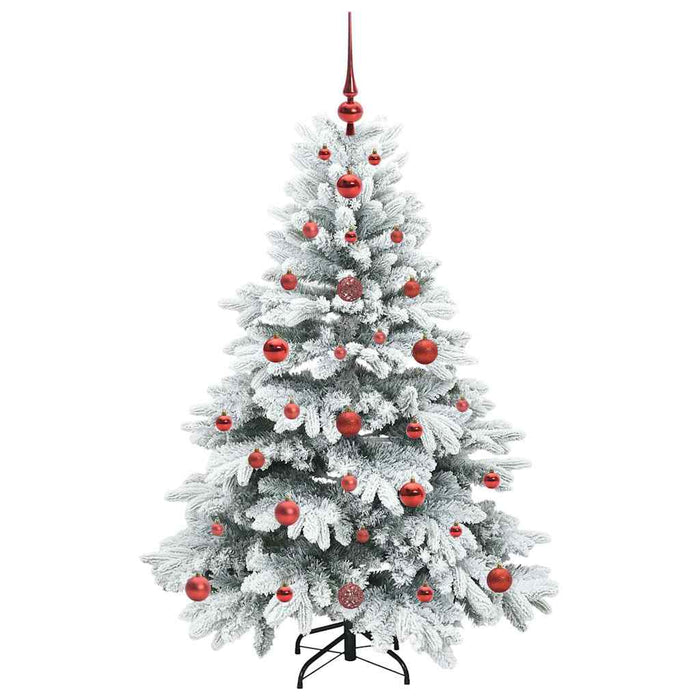 Albero di Natale artificiale con 150 LED Verde 120 cm PE e PVC 3397588