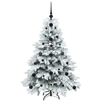 Albero di Natale artificiale con 150 LED Verde 120 cm PE e PVC 3397589