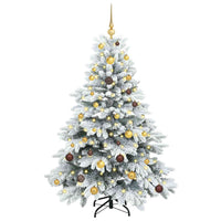 Albero di Natale artificiale con 150 LED Bianco 150 cm PE e PVC 3397598