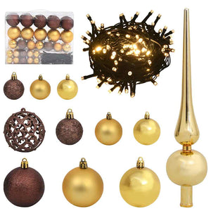 Albero di Natale artificiale con 150 LED Bianco 150 cm PE e PVC 3397598