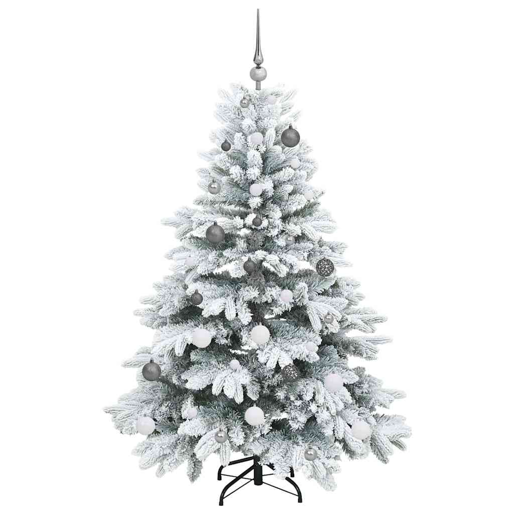 Albero di Natale artificiale con 150 LED Verde 150 cm PE e PVC 3397600