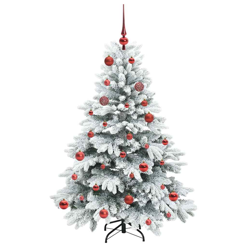 Albero di Natale artificiale con 150 LED Verde 150 cm PE e PVC 3397601