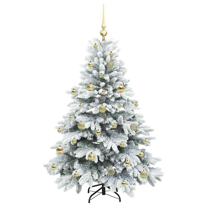 Albero di Natale artificiale con 150 LED Verde 150 cm PE e PVC 3397605