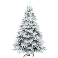 Albero di Natale artificiale con 300 LED Verde 180 cm PE e PVC 3397613