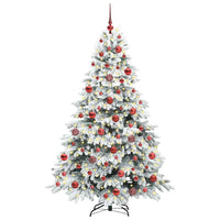 Albero di Natale artificiale con 300 LED Verde 180 cm PE e PVC 3397614