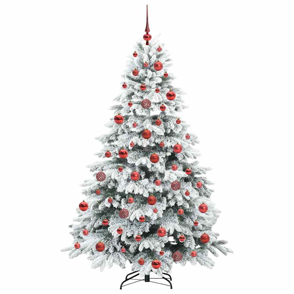 Albero di Natale artificiale con 300 LED Verde 180 cm PE e PVC 3397614