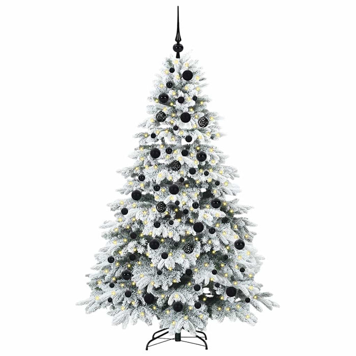 Albero di Natale artificiale con 300 LED Verde 180 cm PE e PVC 3397615