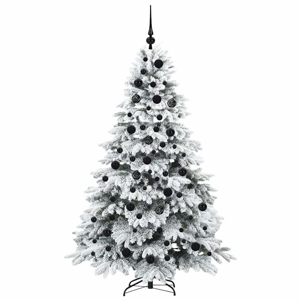 Albero di Natale artificiale con 300 LED Verde 180 cm PE e PVC 3397615