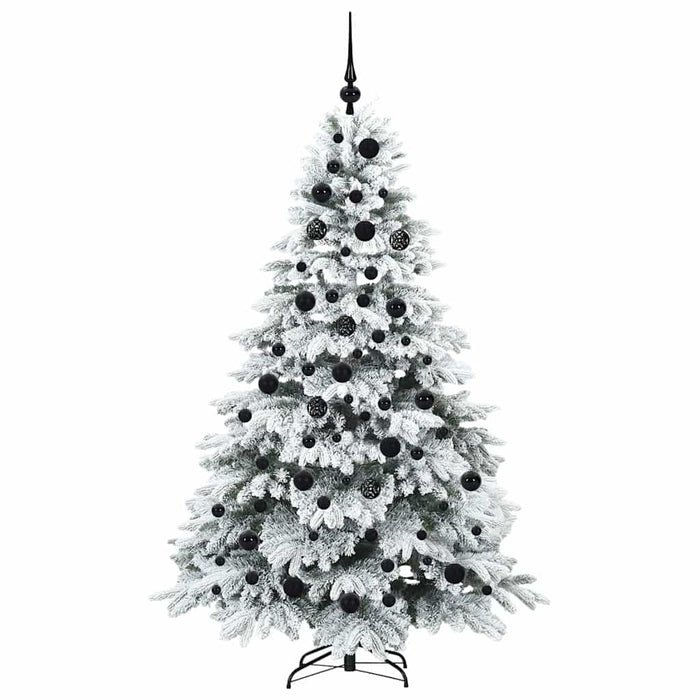 Albero di Natale artificiale con 300 LED Verde 180 cm PE e PVC 3397615