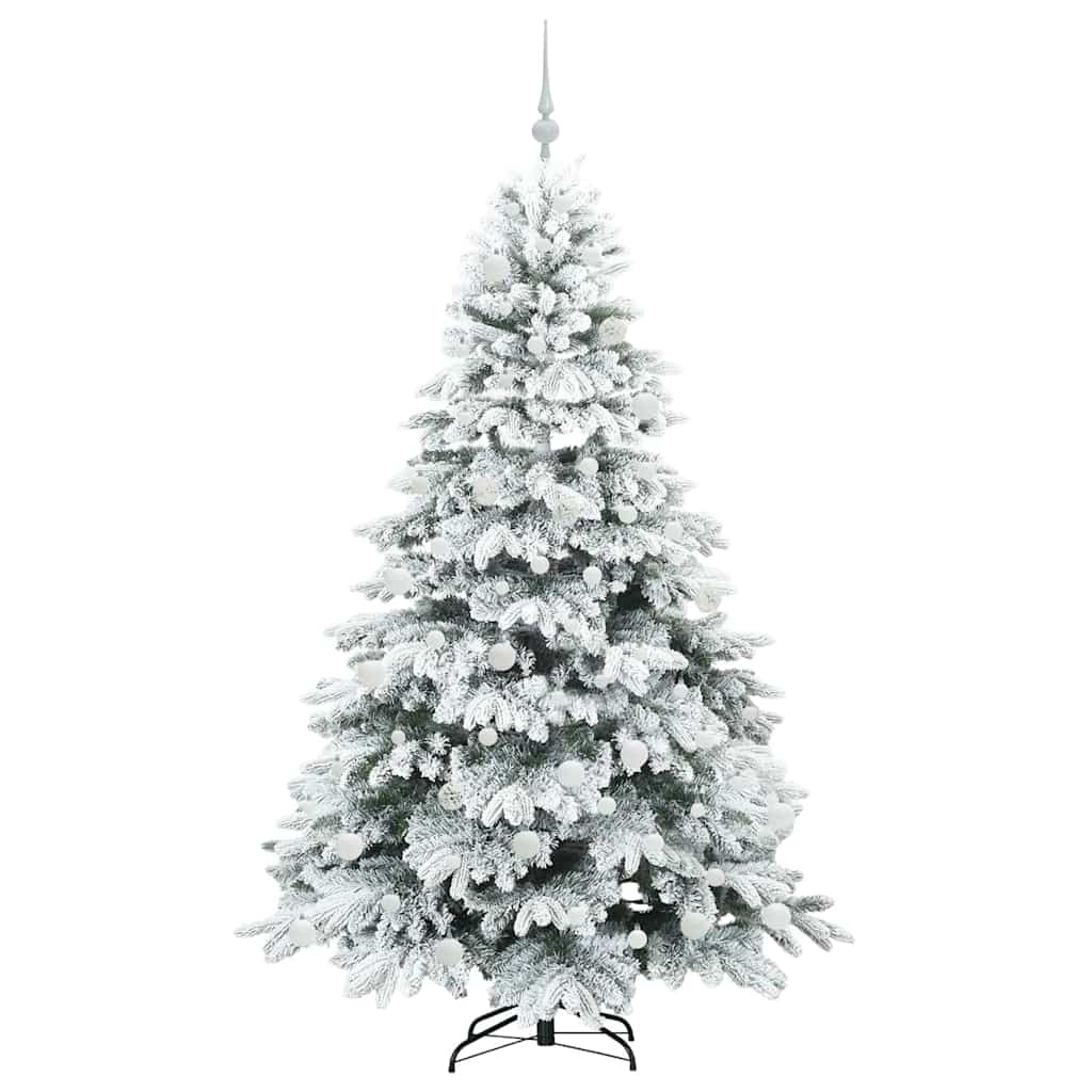 Albero di Natale artificiale con 300 LED Verde 180 cm PE e PVC 3397617