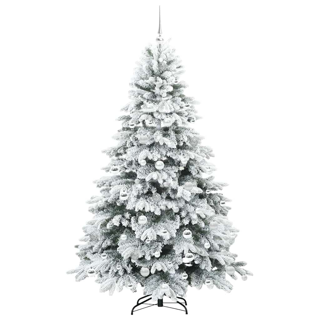 Albero di Natale artificiale con 300 LED Verde 180 cm PE e PVC 3397619