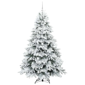 Albero di Natale artificiale con 300 LED Verde 180 cm PE e PVC 3397619