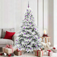Albero di Natale artificiale con 300 LED Verde 180 cm PE e PVC 3397620