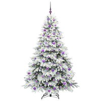Albero di Natale artificiale con 300 LED Verde 180 cm PE e PVC 3397620