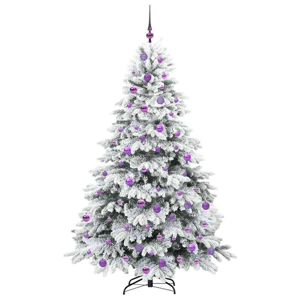Albero di Natale artificiale con 300 LED Verde 180 cm PE e PVC 3397620