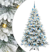 Albero di Natale artificiale con 300 LED Verde 180 cm PE e PVC 3397621