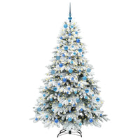 Albero di Natale artificiale con 300 LED Verde 180 cm PE e PVC 3397621