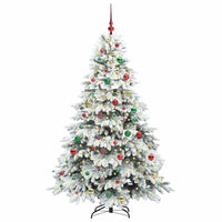 Albero di Natale artificiale con 300 LED Verde 180 cm PE e PVC 3397622