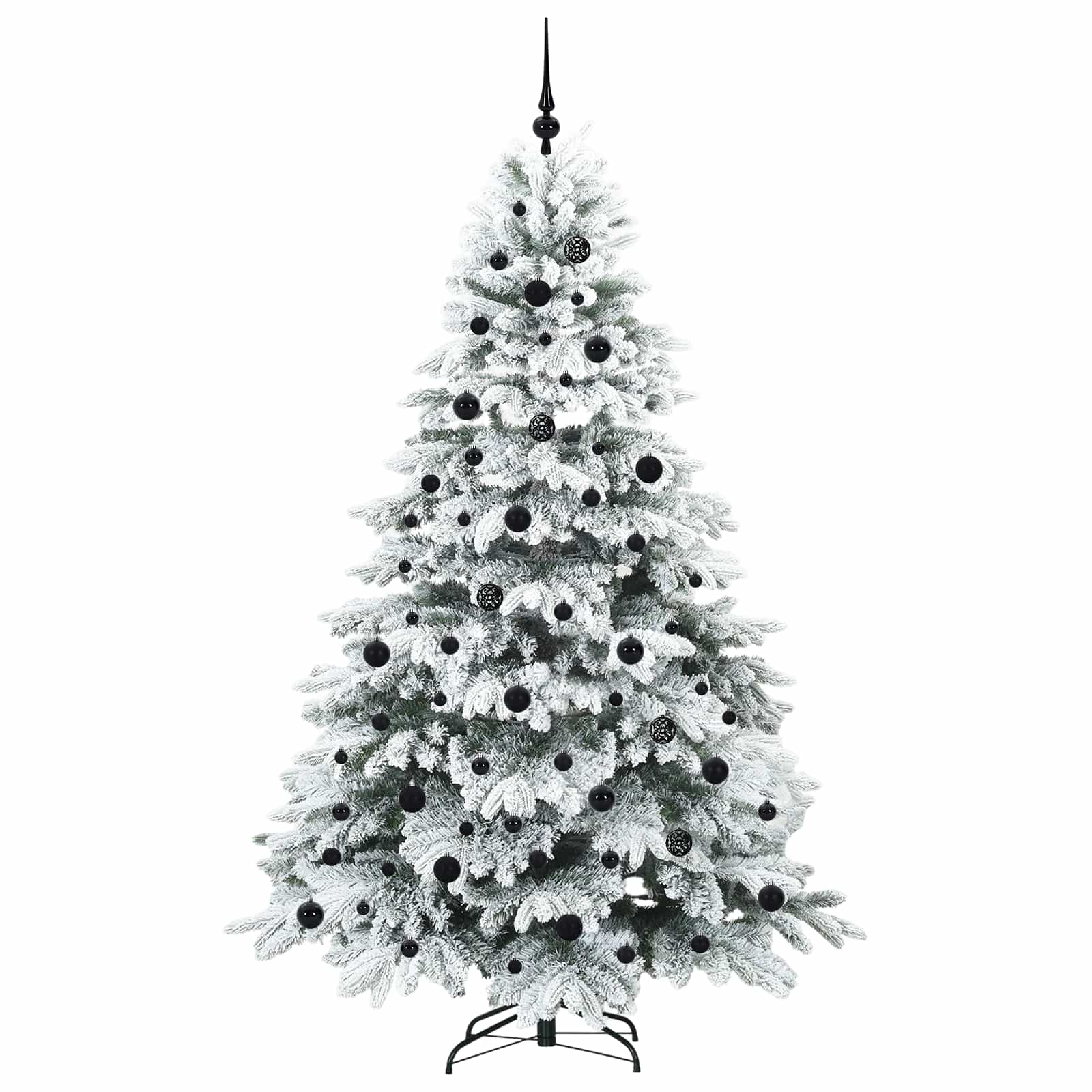 Albero di Natale artificiale con 300 LED Bianco 210 cm PE e PVC 3397628