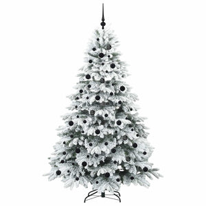 Albero di Natale artificiale con 300 LED Bianco 210 cm PE e PVC 3397628