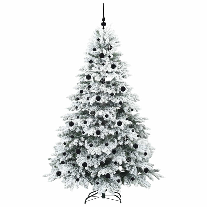Albero di Natale artificiale con 300 LED Bianco 210 cm PE e PVC 3397628