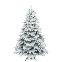 Albero di Natale artificiale con 300 LED Verde 210 cm PE e PVC 3397630