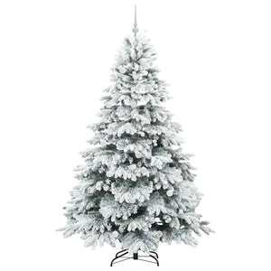 Albero di Natale artificiale con 300 LED Verde 210 cm PE e PVC 3397630