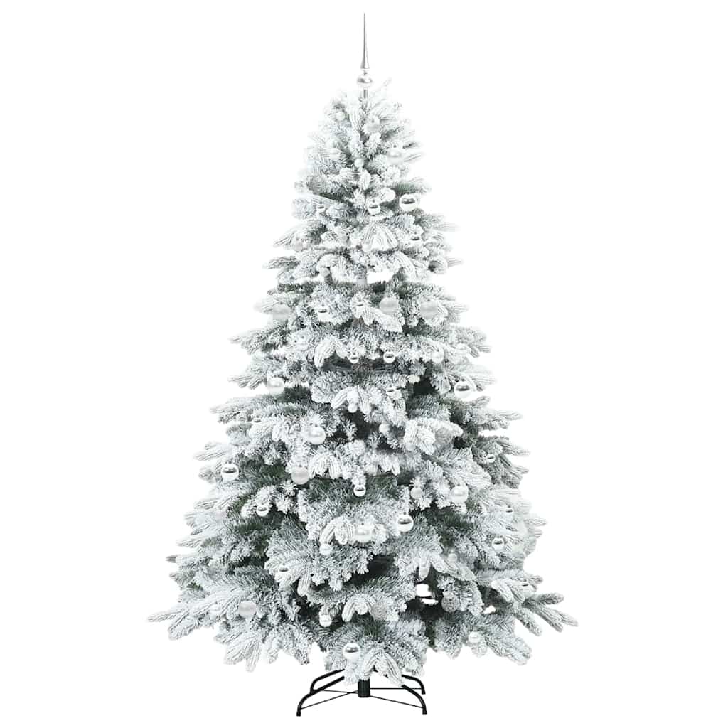 Albero di Natale artificiale con 300 LED Verde 210 cm PE e PVC 3397632