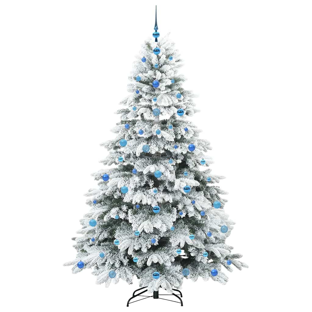 Albero di Natale artificiale con 300 LED Verde 210 cm PE e PVC 3397634