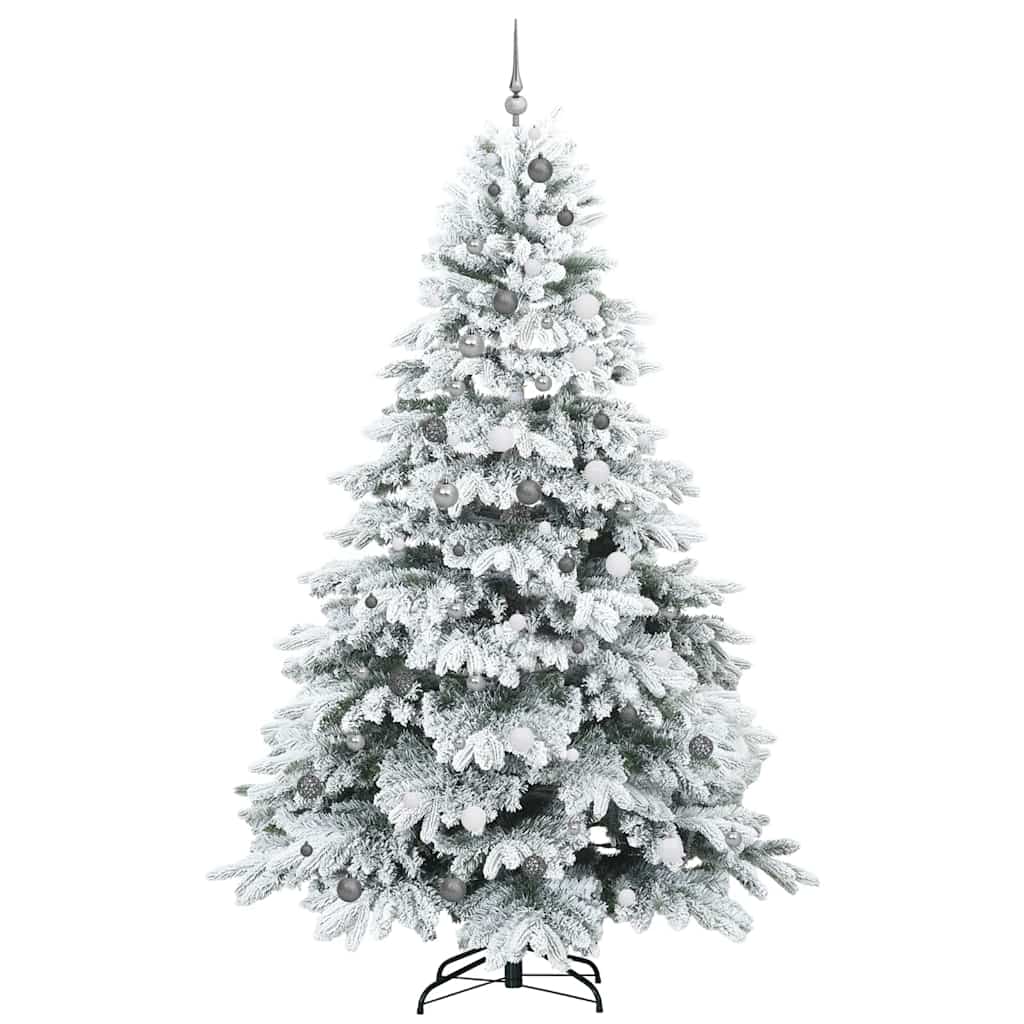 Albero di Natale artificiale con 300 LED Verde 240 cm PE e PVC 3397639