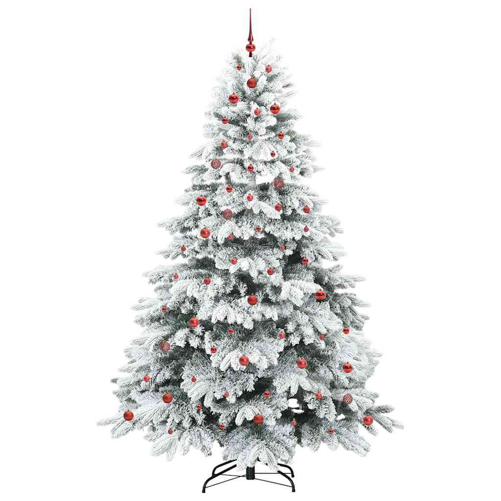 Albero di Natale artificiale con 300 LED Verde 240 cm PE e PVC 3397640