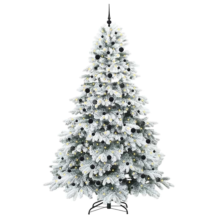 Albero di Natale artificiale con 300 LED Verde 240 cm PE e PVC 3397641