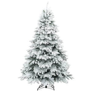 Albero di Natale artificiale con 300 LED Verde 240 cm PE e PVC 3397641